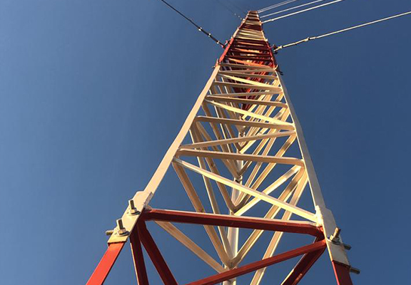 Projeto torre estaiada 60 metros